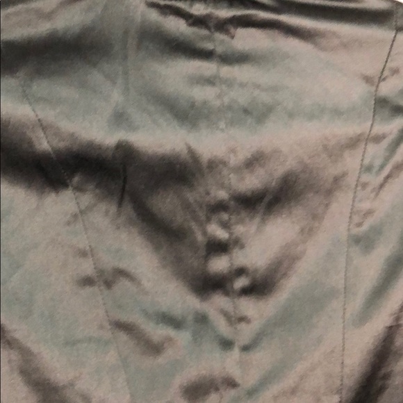 Charlottes Russe satin shiny blazer tuck on waist - Picture 7 of 8